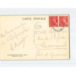 VILLEFRANCHE D'ALLIER: Château de la Poste - très bon état