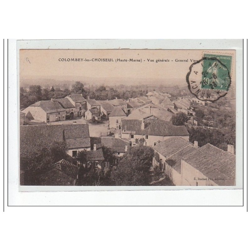 COLOMBEY LES CHOISEUL - Vue générale - état