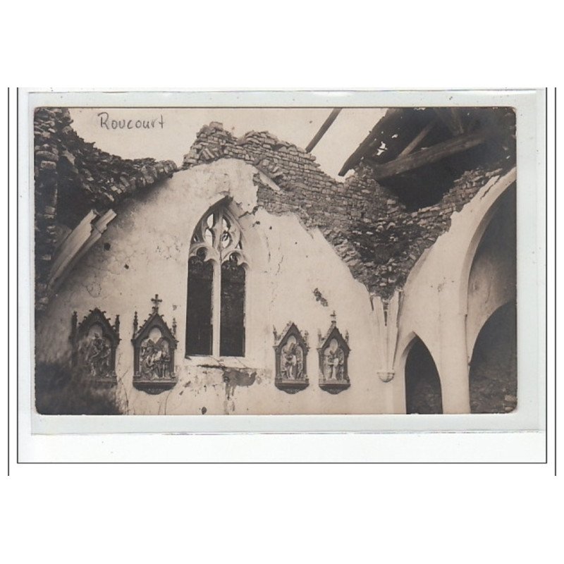 ROUCOURT - CARTE PHOTO - très bon état