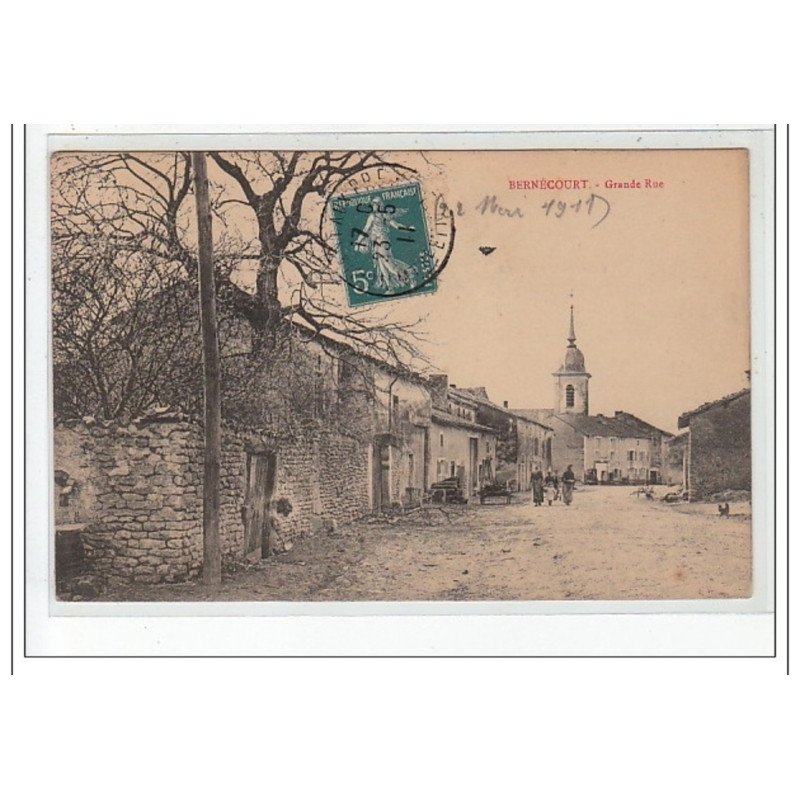 BERNECOURT - Grande Rue - très bon état