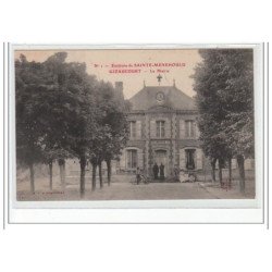 Environs de SAINTE MENEHOULD - GIZAUCOURT - La Mairie - très bon état