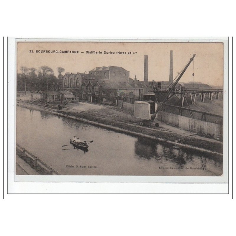 BOURBOURG-CAMPAGNE - Distillerie Duriez frères et Cie - très bon état
