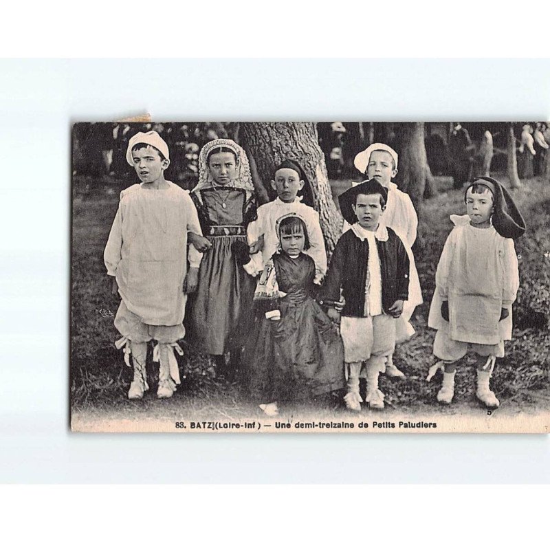BATZ : Une demi-treizaine de petits Paludiers - état BATZ : Une demi-treizaine de petits Paludiers - état