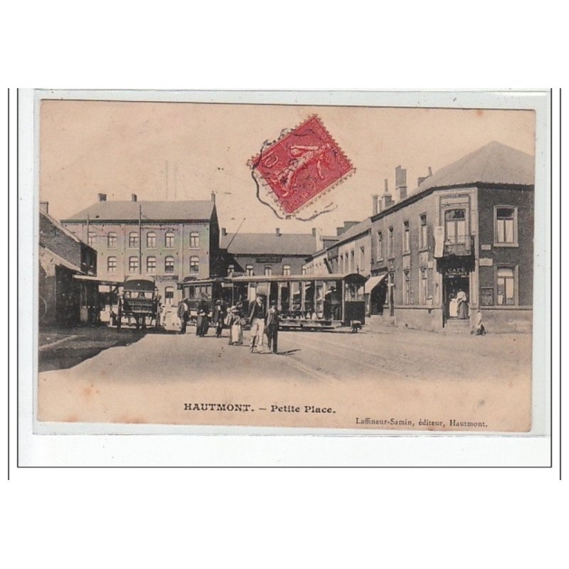 HAUTMONT - Petite Place - TRAMWAY - très bon état