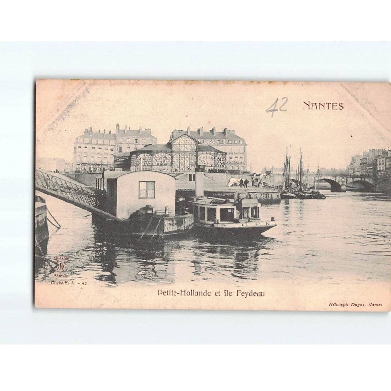 NANTES : Petite-Hollande et île Feydeau - très bon état