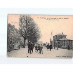 NANTES : La Promenade du Quai de la Fosse et le Bureau du Port - état
