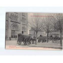 NANTES : Les Inventaires 1906, Saint Donatien, les fourgons contenant les outils du génie - très bon état