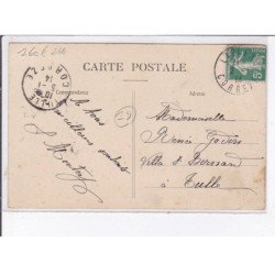LAPLEAU: de la gare à la mairie, le 11 septembre 1913 - état