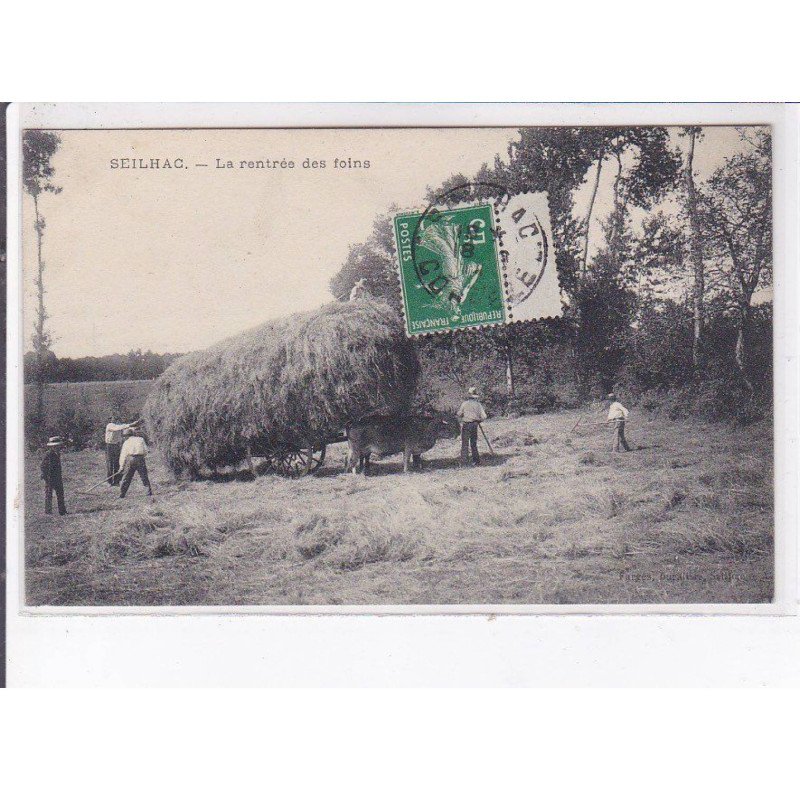 SEILHAC: la rentrée des foins - très bon état