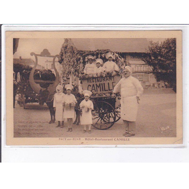 PACY-sur-EURE: hôtel-restaurant camille - état