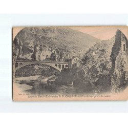 Canon du Tarn, Embarcadère de Saint-Chély du Tarn, le nouveau pont, la Source - état
