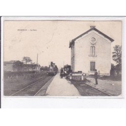 PUSIGNAN: la gare - état