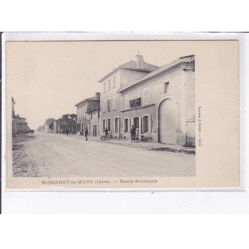 SAINT-BONNET-de-MURE: route nationale - très bon état