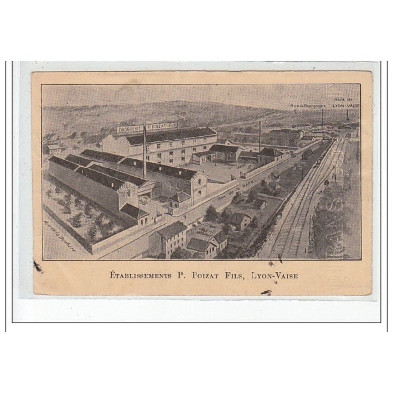 Etablissements P. Poizat Fils, LYON-VAISE - très bon état