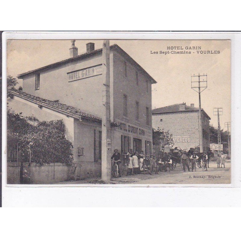 VOURLES: hôtel garin, les sept-chemins - très bon état