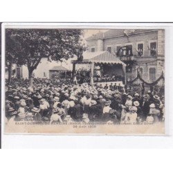 SAINT-GEORGES-de-RENEINS: inauguration du monument emile guyot, 29 août 1909 - très bon état