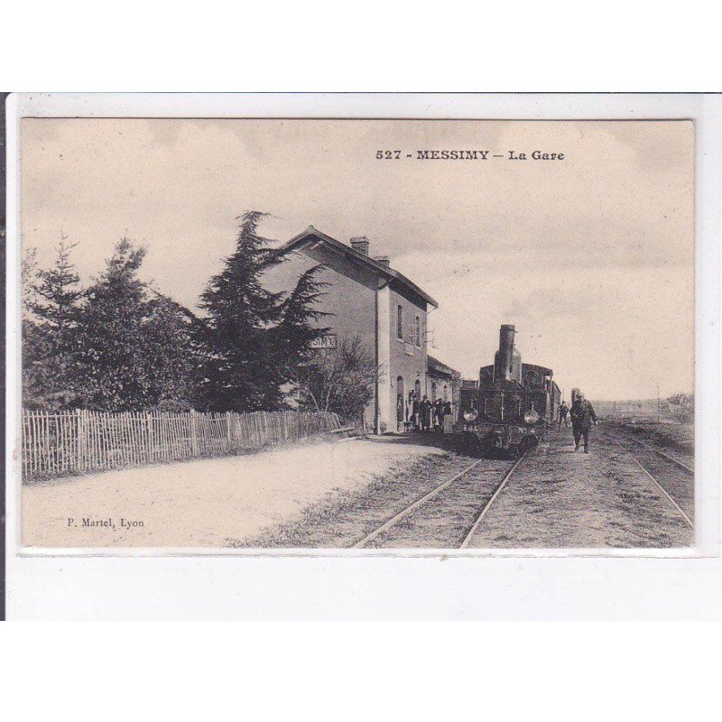 MESSIMY: la gare - très bon état
