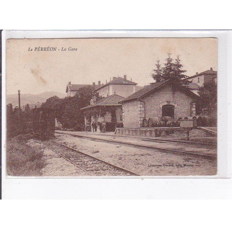 LE PERREON: la gare - état
