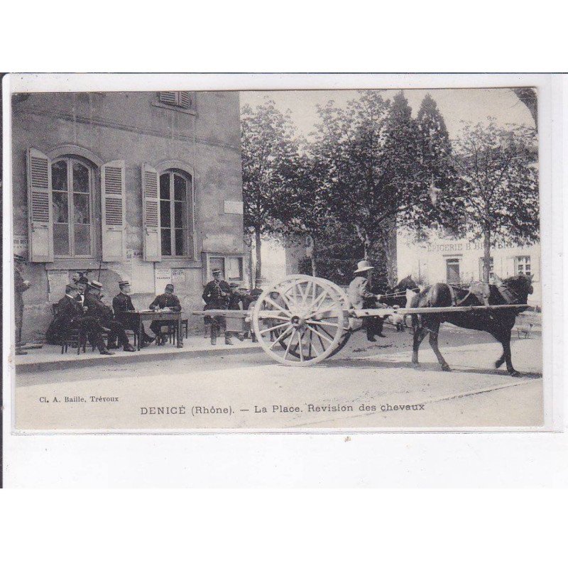 DENICE: la place, revision des chevaux - très bon état