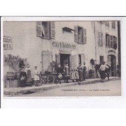 CHAMELET: le café laroche, moto - très bon état