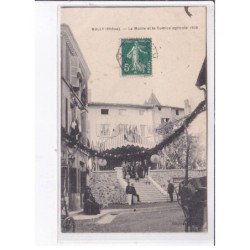 BULLY: la mairie et le comice agricole 1908 - très bon état