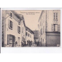 VILLE-sur-JARNIOUX: rue du bourg - très bon état