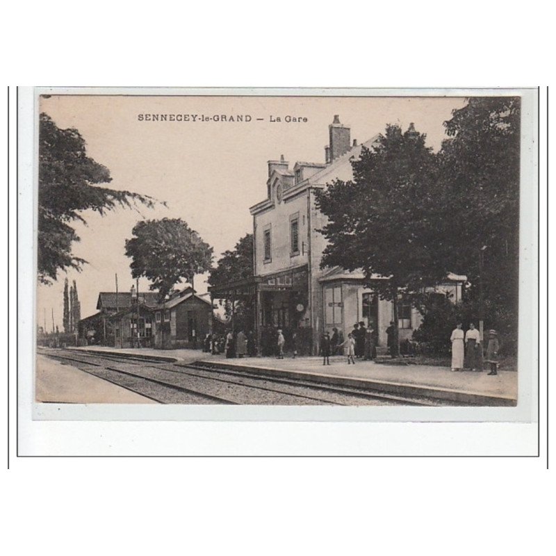 SENNECEY LE GRAND - La Gare - très bon état SENNECEY LE GRAND - La Gare - très bon état