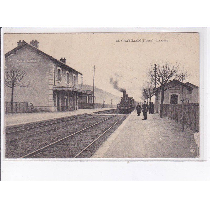 CHATILLON: la gare - très bon état