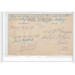 MACON - CARTE PHOTO - MILITAIRES - très bon état