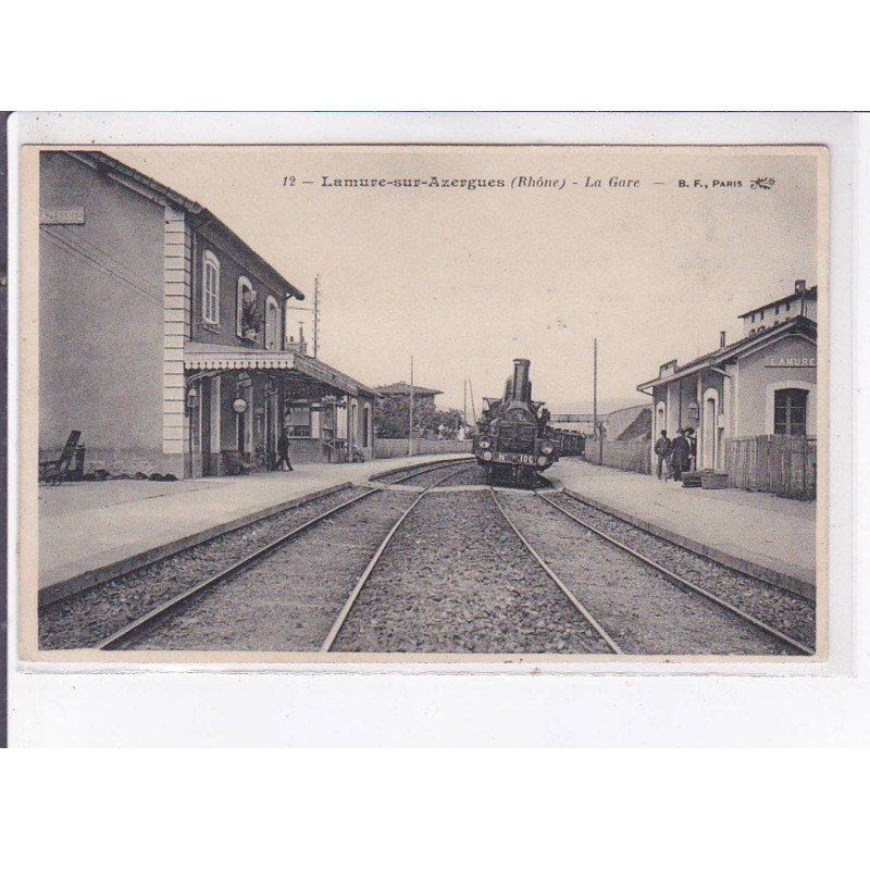 LAMURE-sur-AZERGUES: la gare - très bon état LAMURE-sur-AZERGUES: la gare - très bon état