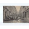 ANGERS : Inondations de 1910, On débarque passé la rue Parcheminerie, Rue Plantagenet - très bon état