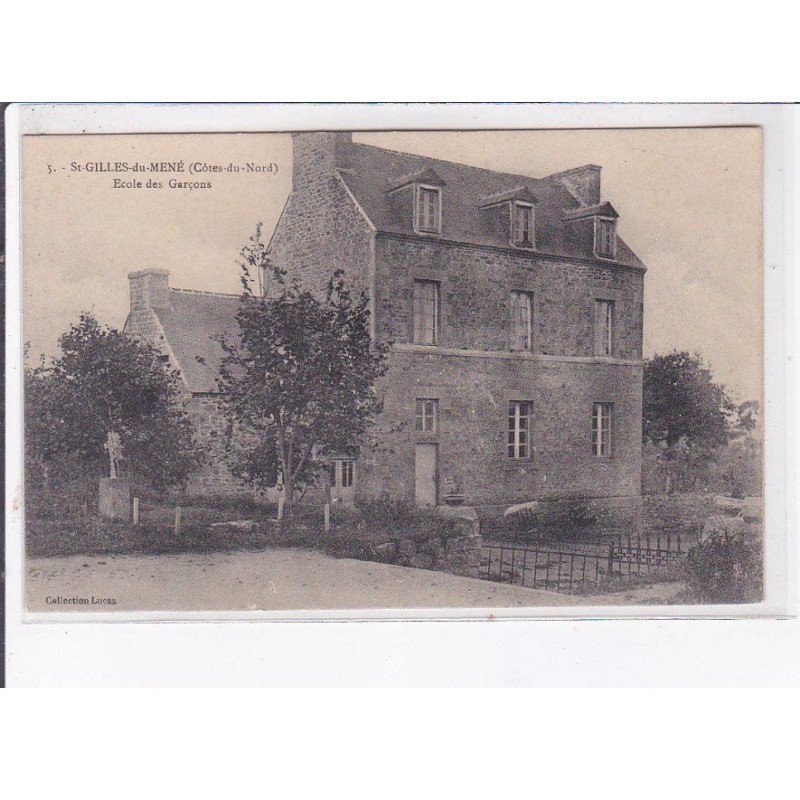 SAINT-GILLES-de-MENE: école des garçons - état