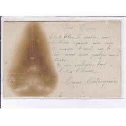 PARIS: 75007, tour eiffel illuminée - très bon état