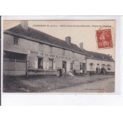 COMBRES: hôtel de la croix-blanche, place de l'église - très bon état