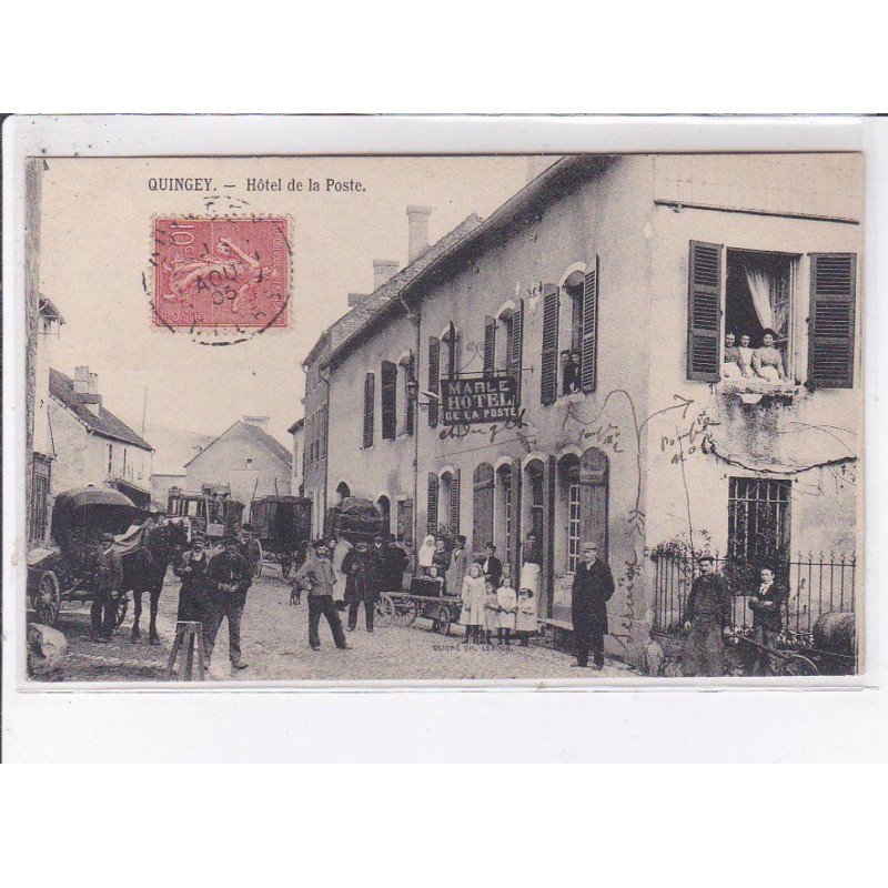 QUINGEY: hôtel de la poste - très bon état