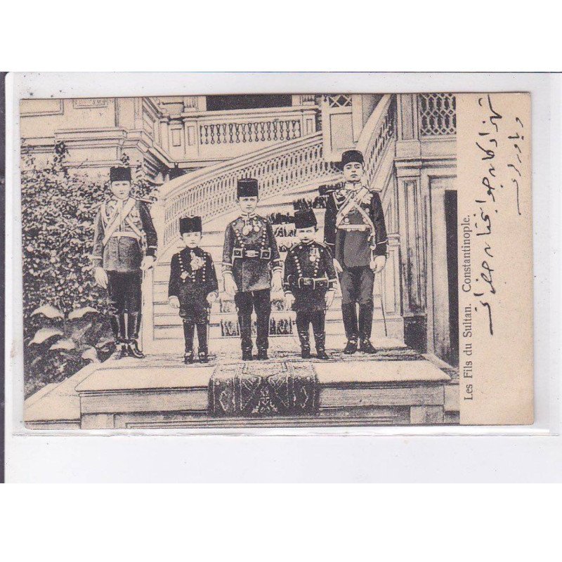 TURQUIE : les fils du Sultan -  bon état