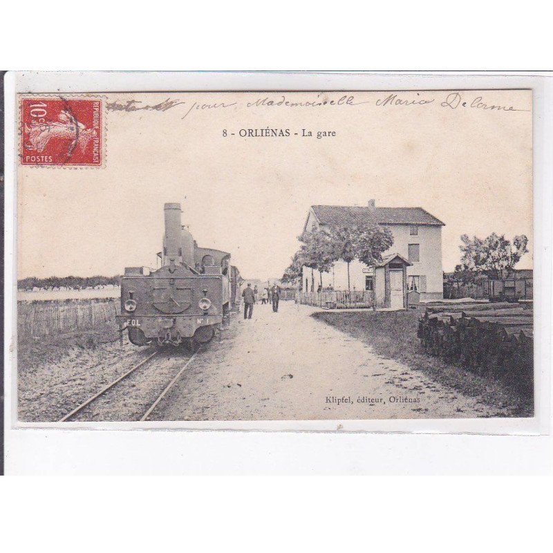 ORLIENAS: la gare - très bon état