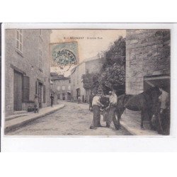 MORNANT: grande rue, maréchal ferrant - état