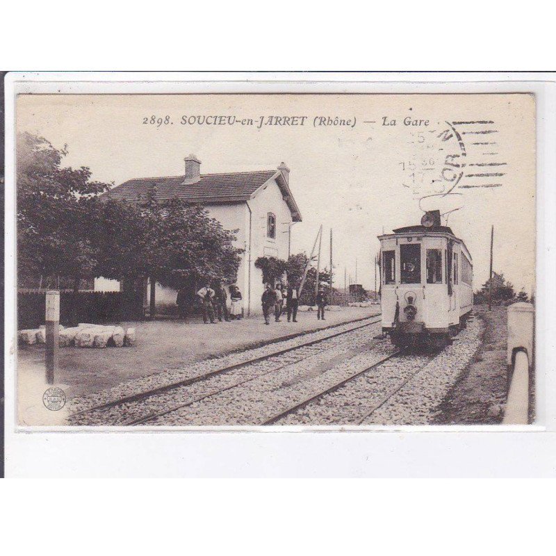 CHAUSSAN: la gare - très bon état