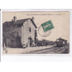 CHAUSSAN: la gare - état