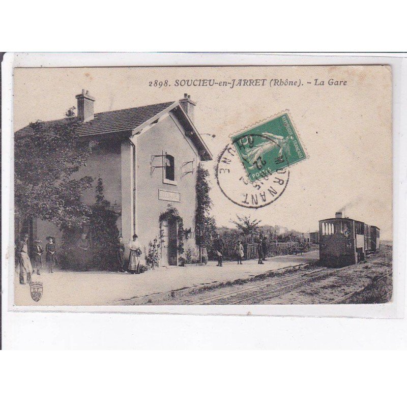 CHAUSSAN: la gare - état