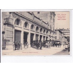 LYON: union des corps de sapeurs-pompiers de la région lyonnaise, départ du dépôt central - très bon état