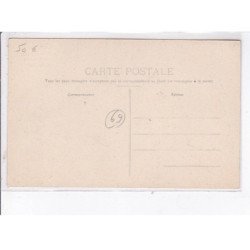 LYON: union des corps de sapeurs-pompiers de la région lyonnaise, départ du dépôt central - très bon état