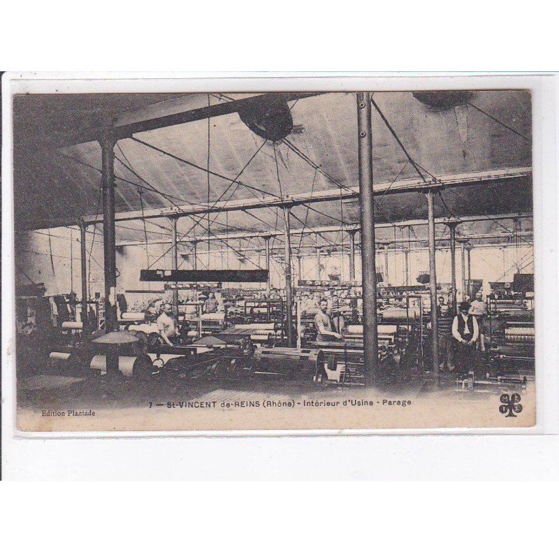 SAINT-VINCENT-de-REINS: intérieur d'usine parage - très bon état