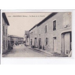 PROPIERES: la route de la clayette - très bon état