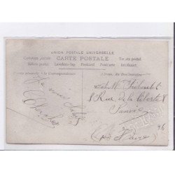 FANTAISIE - 1er avril - surréalisme: homme et femme, poisson - très bon état