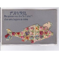 FANTAISIE - 1er avril - surréalisme: mon poisson vous dira "je t'aime"!, système - très bon état