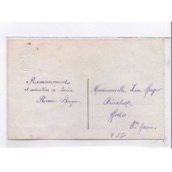 FANTAISIE - 1er avril - surréalisme: femme sur un poisson, avec mon meilleur baiser - très bon état