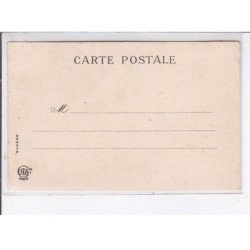 FANTAISIE - 1er avril - surréalisme: cochon qui pêche 2CPA - très bon état