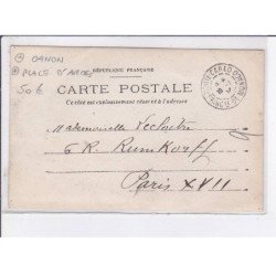 MONACO: canon, place d'armes - état